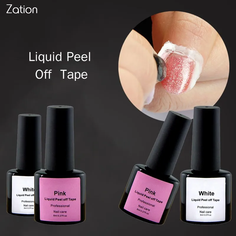 Zation Antifreezing Peel Off Liquid клейкие ленты дизайн ногтей кутикулы защитный | Отзывы и видеообзор