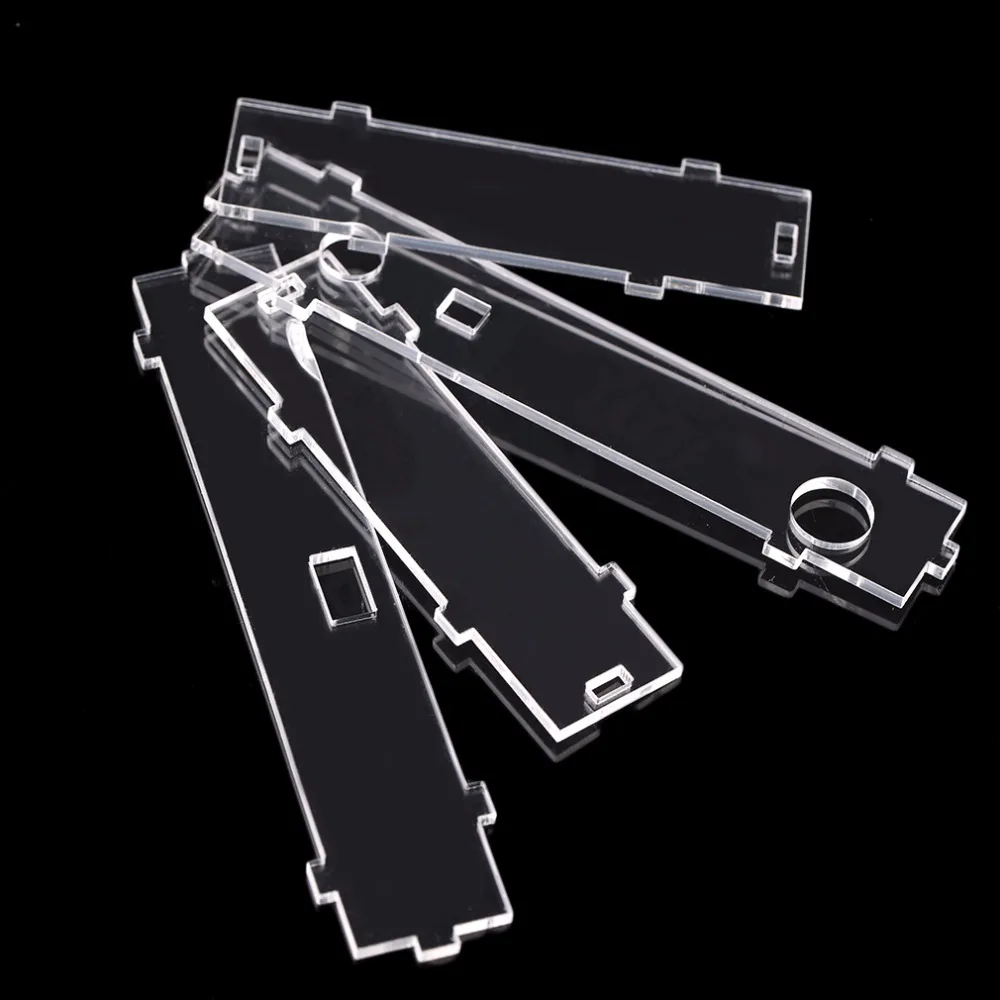 Новый прозрачный DSO138 2 4 &quotTFT карманный цифровой осциллограф комплект diy части
