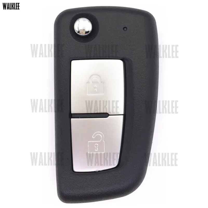 Костюм дистанционного ключа WALKLEE для Nissan Juke F15 / Pulsar C13 Qashqai J11 X Trail T32 433 МГц с чипом