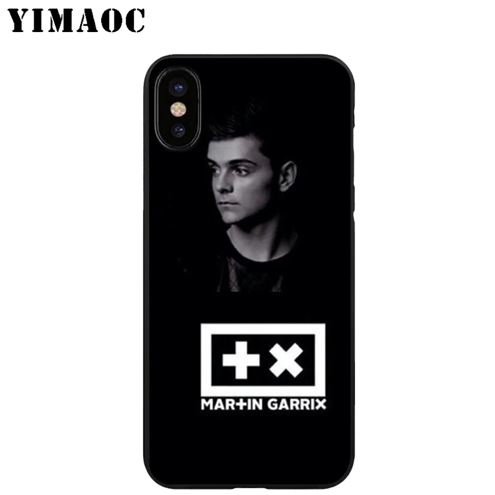 YIMAOC Martin Garrix Мягкий ТПУ Черный силиконовый чехол для iPhone X или 10 8 7 6 6S Plus 5 5S SE Xr Xs Max |
