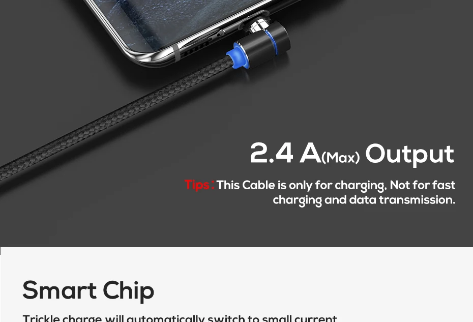 TOPK AM30 1 м и 2 м 90 градусов L Тип Магнитный кабель usb Тип C нейлоновая оплетка светодиодный индикатор type-C кабель для устройств USB C