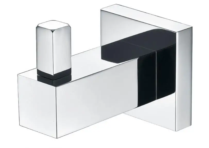 Крючок для халата крючок одежды сплошной латунный хромированный аксессуар