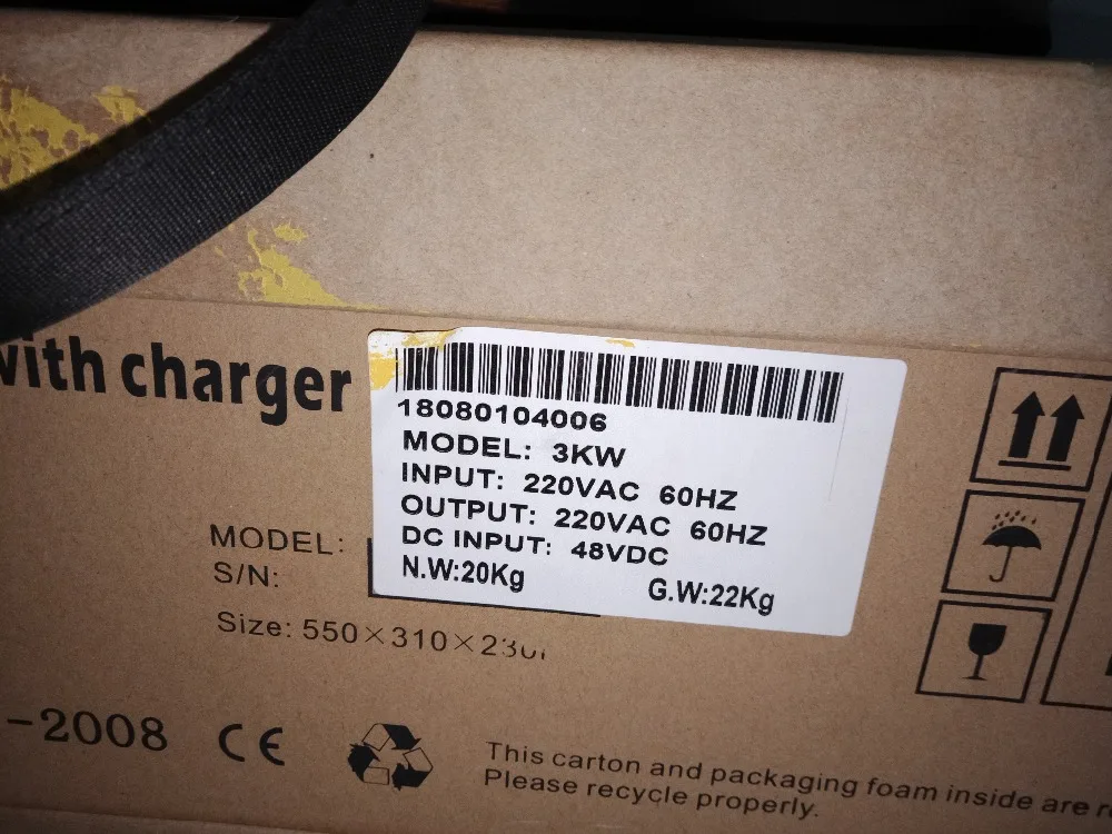SNFT 3KW/48V/220V/60HZ Управление доска и Мощность Плата усилителя для 3000 Вт Чистая