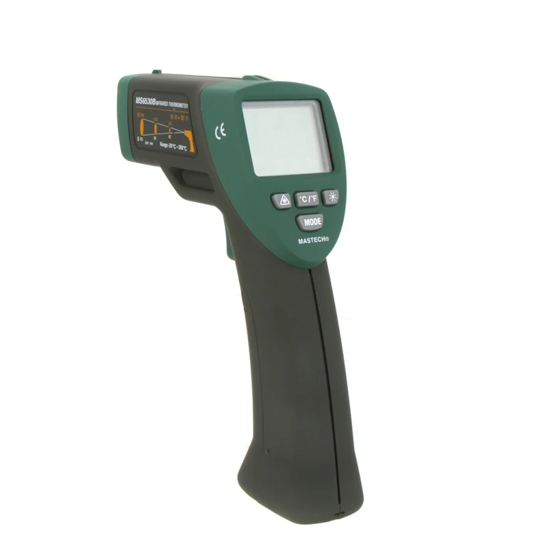 MASTECH MS6530B 12:1 (D: S) цифровой Бесконтактный инфракрасный термометр ИК измеритель