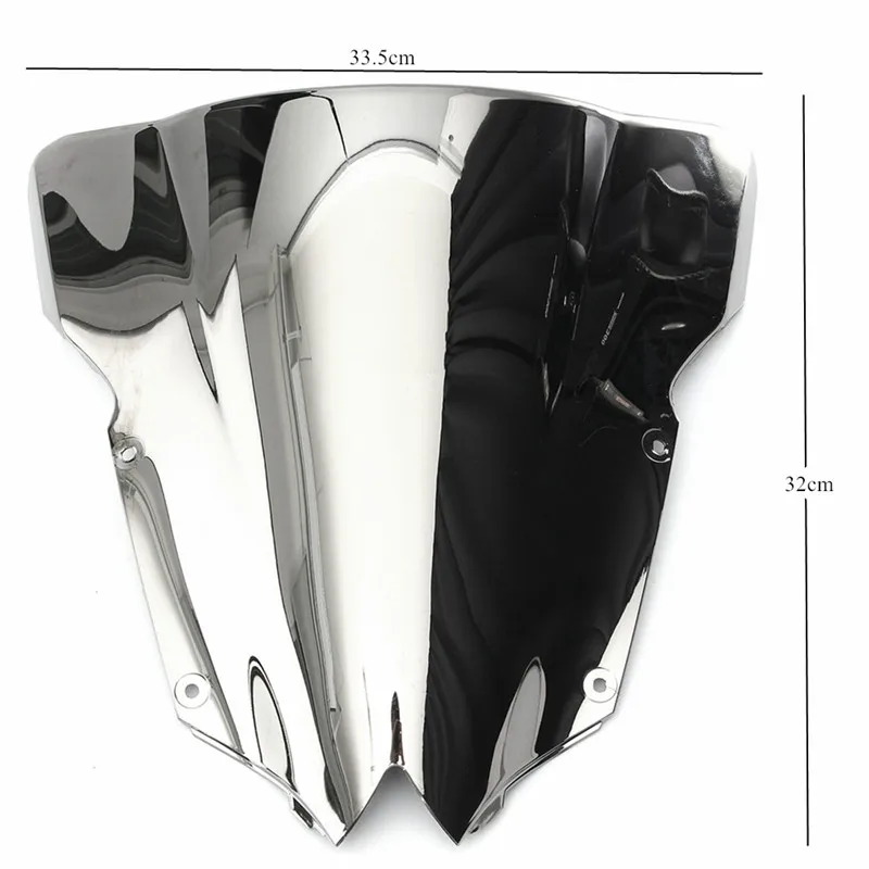 1 шт., лобовое стекло мотоцикла, ветровое стекло, двойной пузырь для Yamaha YZF R6 600 2008-, АБС пластик, 5 цветов