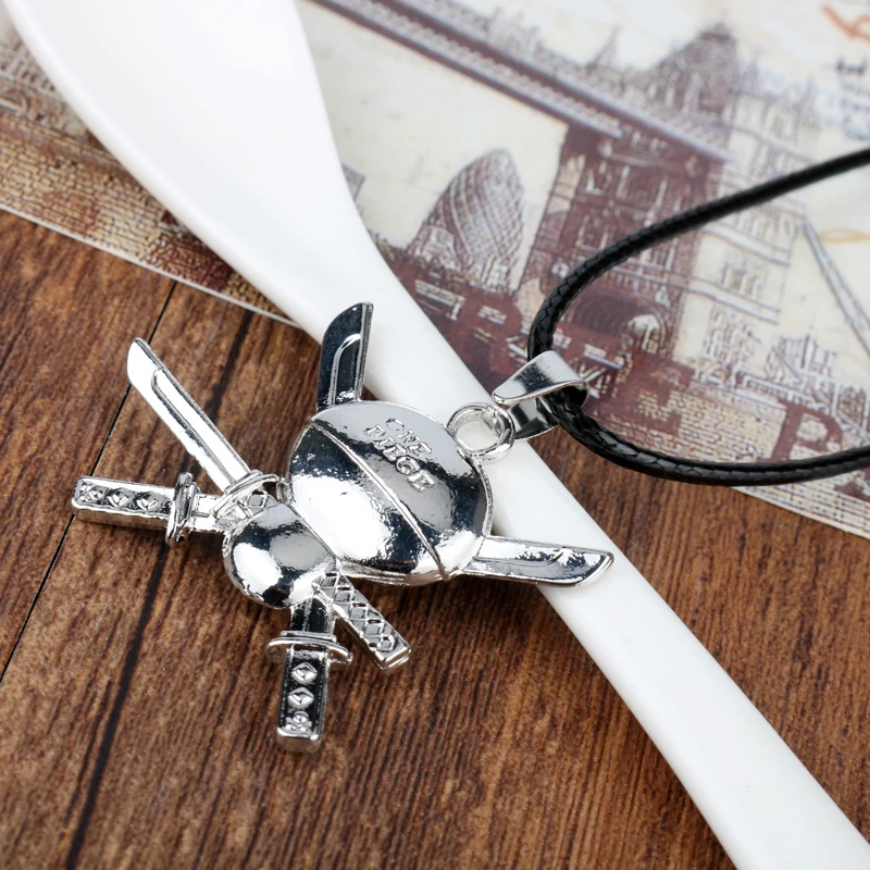 HEYu аниме ожерелье ророноа Зоро Обезьяна D Luffy логотип кулон ювелирные изделия для