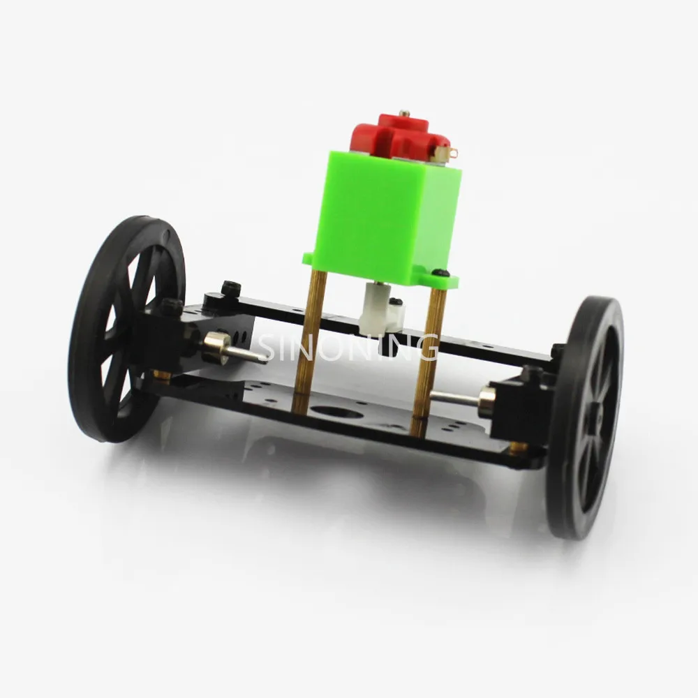 DIY игрушечная Автомобильная рулевая сборная система Комплект рулевая передняя ось модель троллейбуса
