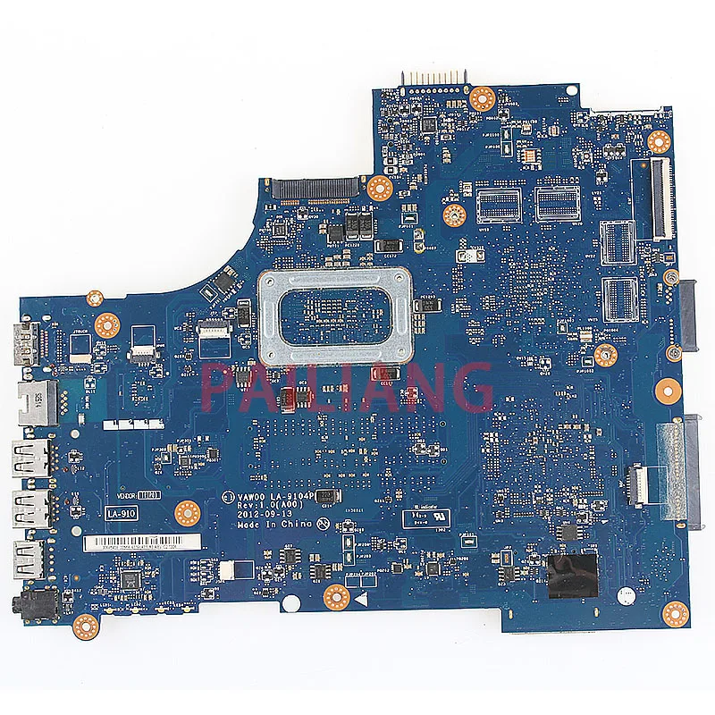 Материнская плата для ноутбука DELL Inspirion 15R 3521 5521 1007U материнская ПК ранняя модель