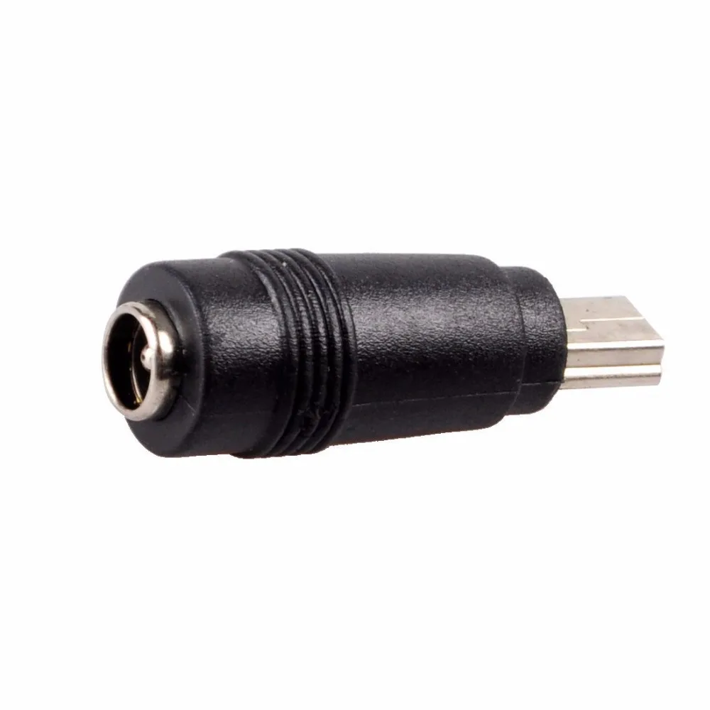 2 шт./лот 5 мм x 1 разъем питания постоянного тока мама к Mini USB папа зарядное