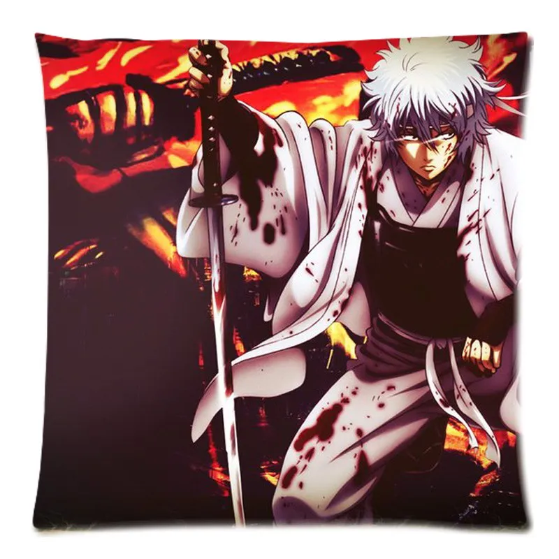 Декоративная наволочка для подушки GINTAMA диван Автомобильный стул домашний декор