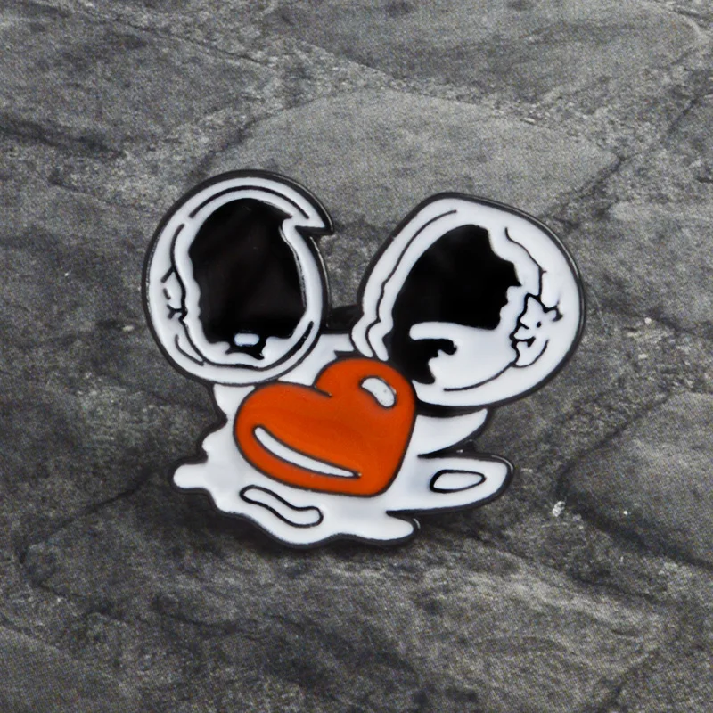 Женская эмалированная брошь MINGQI простые значки на пуговицах с эмалью ювелирное