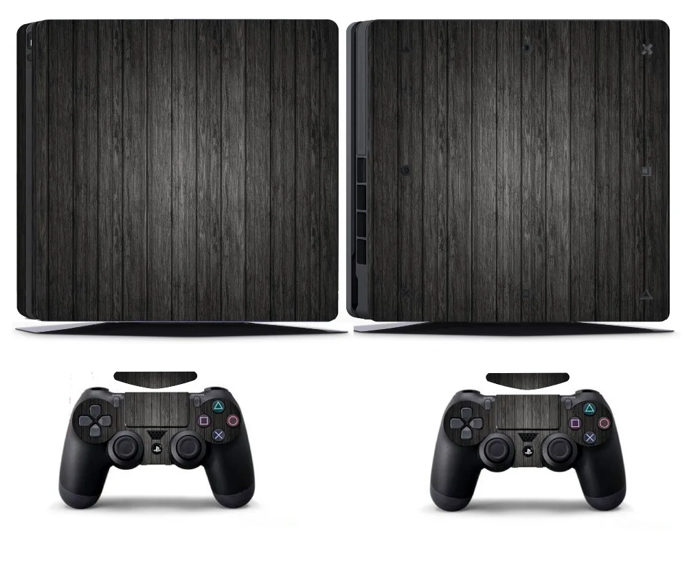 Наклейка из древесины 267 для PS4 Slim Skin наклейка виниловой кожи Sony PlayStation 4 и 2 чехла