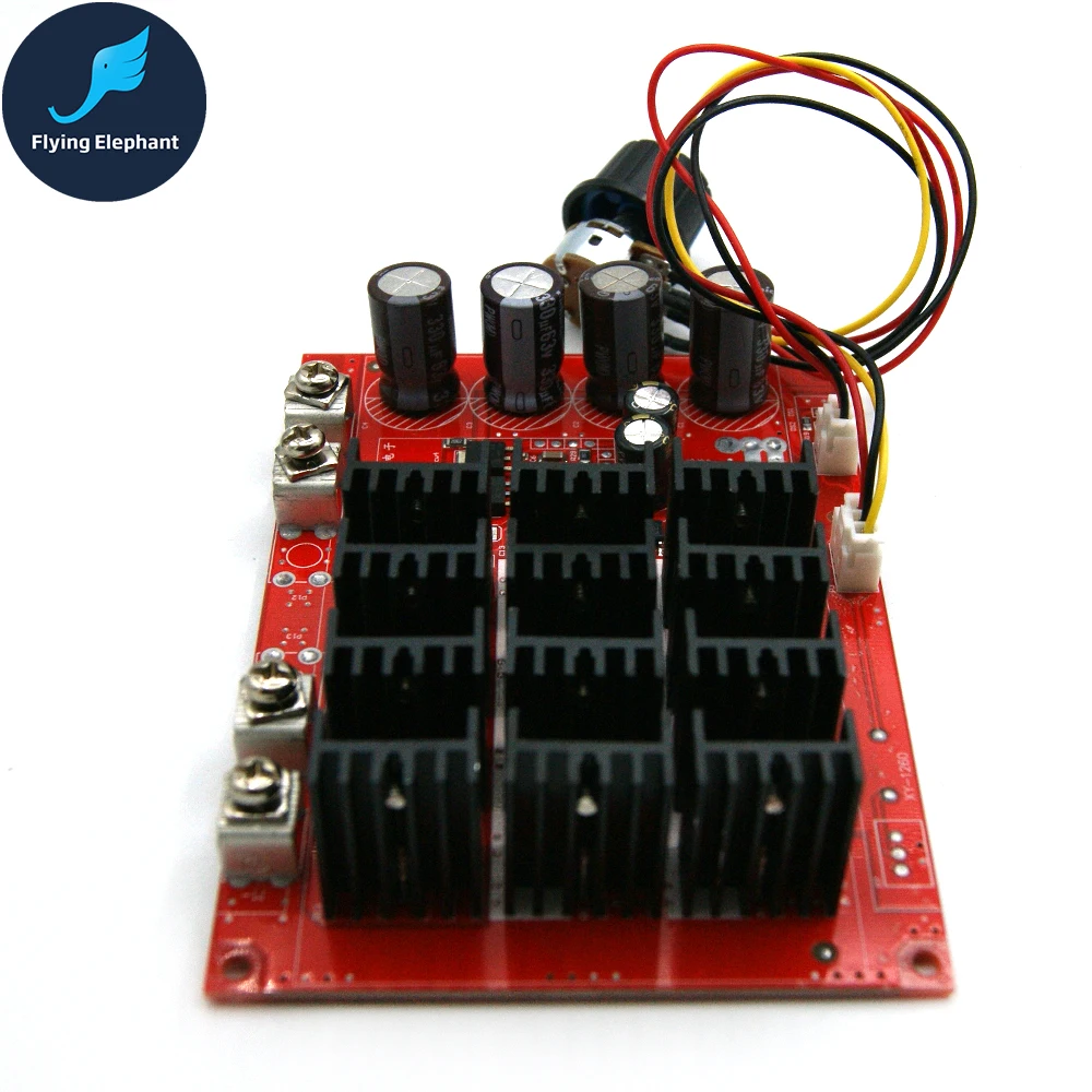 DC 10 50V PWM контроллер скорости двигателя постоянного тока 3000w (макс.) Переключатель