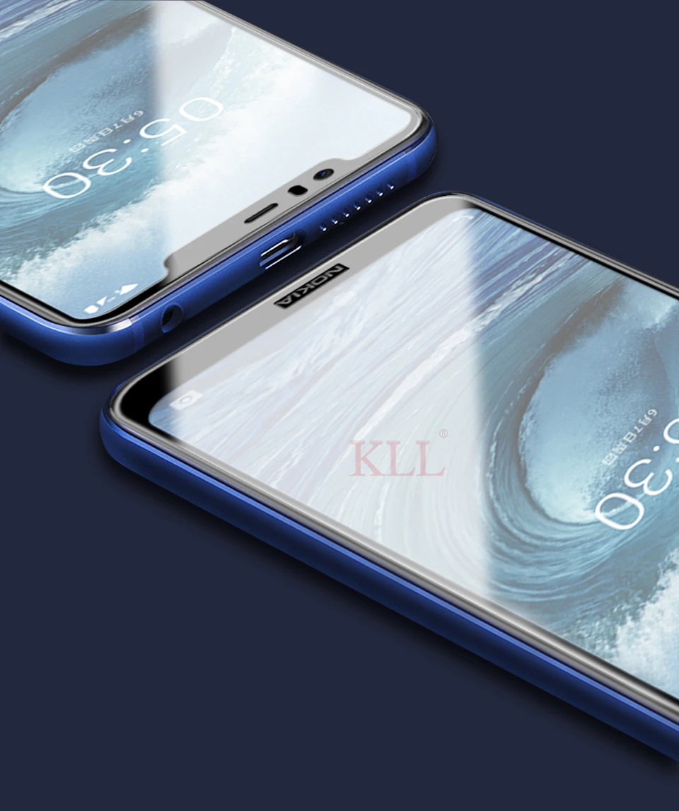 9H полное покрытие закаленное стекло для Nokia 8,1 3,1 7,1 2,1 6,1 5,1 Plus Защитная пленка для экрана для Nokia 8 5 6 2018X7X6X5 стекло