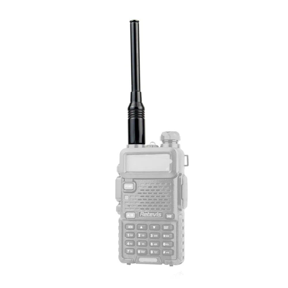 Retevis рация аксессуары антенна 144/430 МГц для Baofeng H-777/RT-5R/RT-B6/RT5 TYT двухстороннее радио