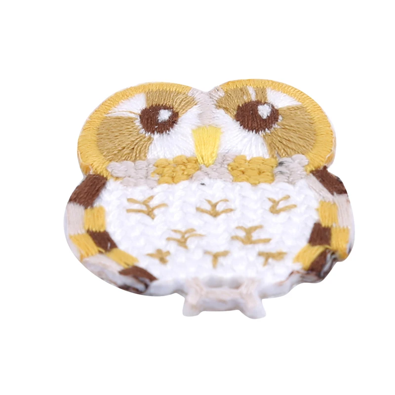 Новинка милая модная вышивка животное липкая ткань паста одежда патч отверстие