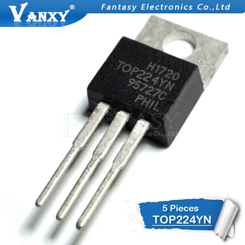 5 шт. TOP224YN TO220 TOP224 TO 220 TOP244Y 244YN Новый и оригинальный IC| |