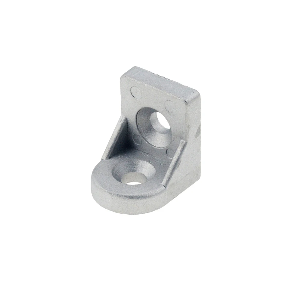 1PC Steering Angle Corner Bracket 3030 4040 4545 90 Degree Connector Connection Joint for Aluminum Profile - Цвет: 4040 Alum
