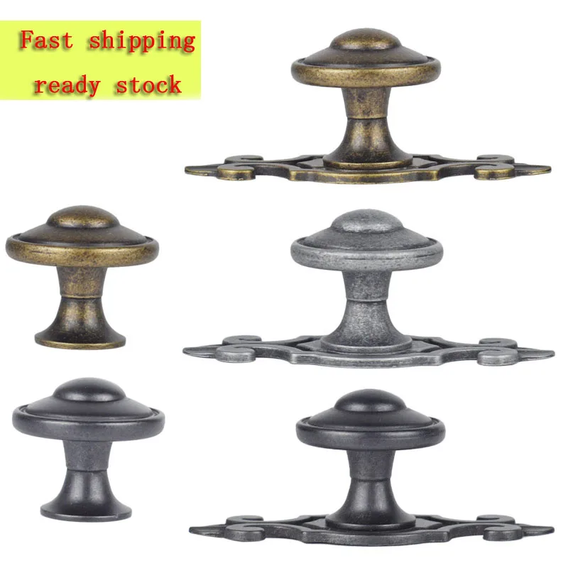 

1PC Antique Bronze Furniture Knobs Pull Classical Zinc Alloy Kitchen Drawer Cabinet Cupboard Door Handle Knobs Hardware