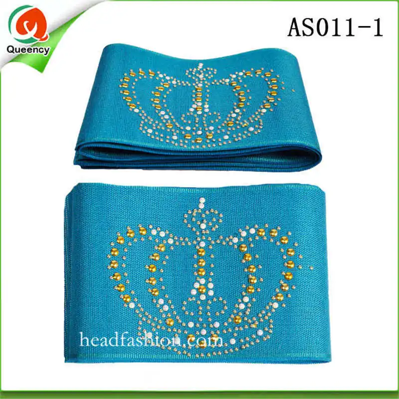 AS011Unique Aso oke разноцветный с камнями красивый африканский головной убор gele 8 6 м одна