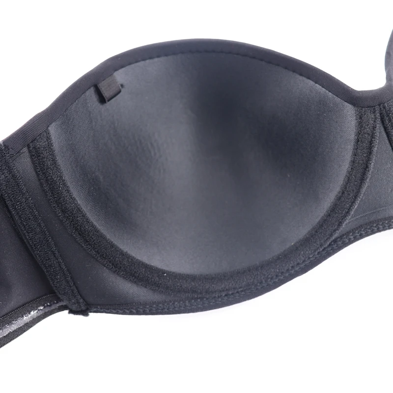 Beauwear, женские бюстгальтеры без бретелек, пуш-ап, бюстгальтер, сексуальный невидимый бюстгальтер для свадебных платьев, женское нижнее белье, бюстгальтер черного цвета A BC