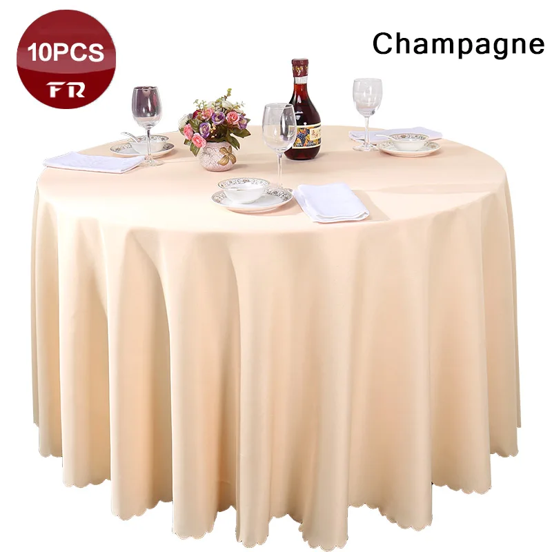 Оптовая продажа с фабрики 100% полиэстер бесшовная скатерть для свадебного декора