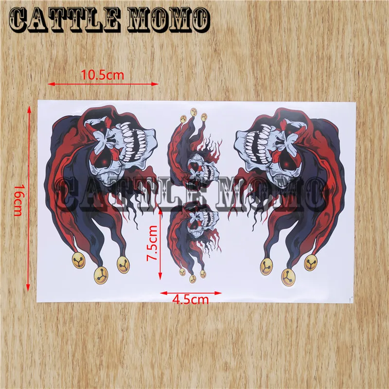 Наклейки на мотоцикл с черепом наклейки топливный бак для honda yamaha suzuki