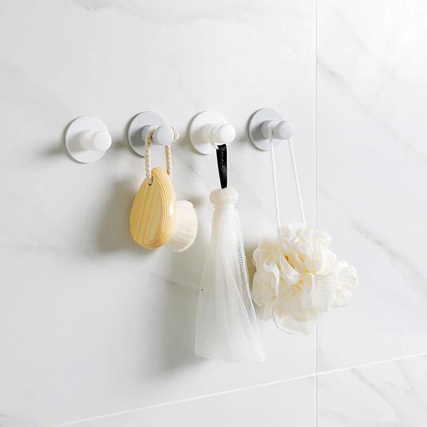 1PC DIY Towel Wall Hook Colorful Space ABS Single Bathroom Kitchen Door Clothes Key Hat Bag Hanger Rack Holder HOT | Дом и сад