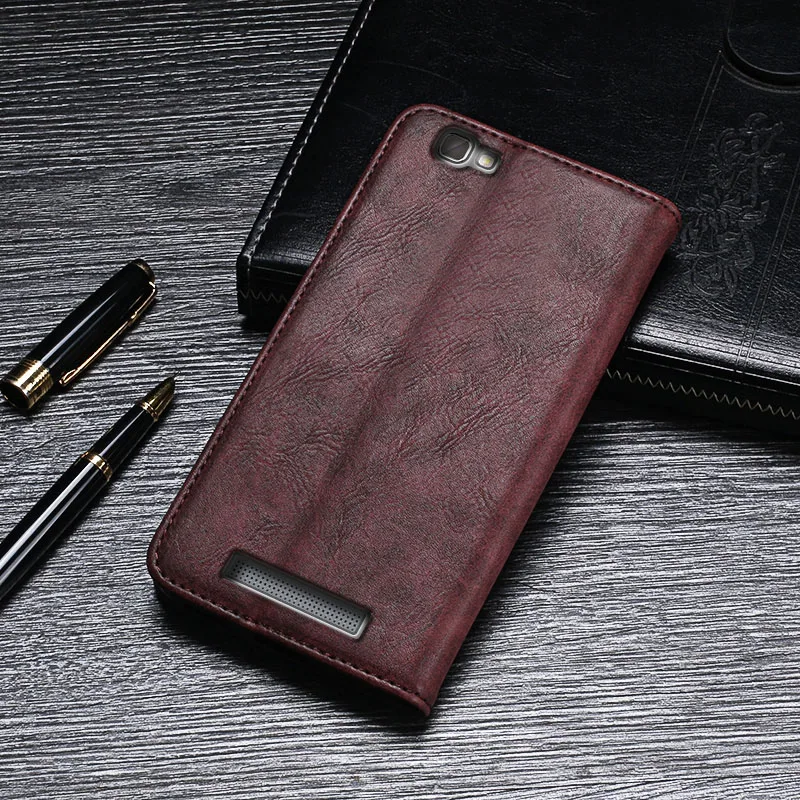 Роскошный чехол-книжка в стиле ретро для ZTE Blade A610 кожаный чехол с подставкой