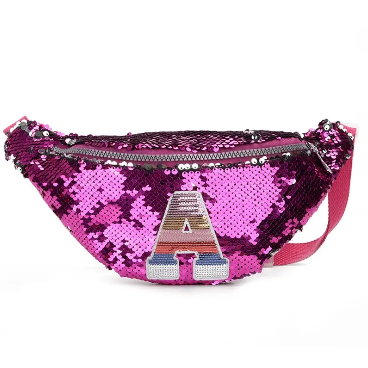 Fashion Women Waist Pack Mermaid Sequins Travel Money Phone Fanny Chest Bag Teenager Girls Glitter Shoulde T-11460 | Багаж и сумки