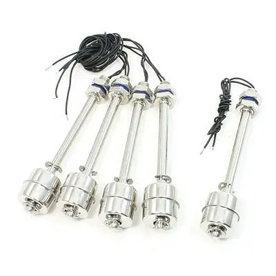 ZS12010 120 мм Датчик уровня воды и жидкости, вертикальные плавучие переключатели, 5 шт.