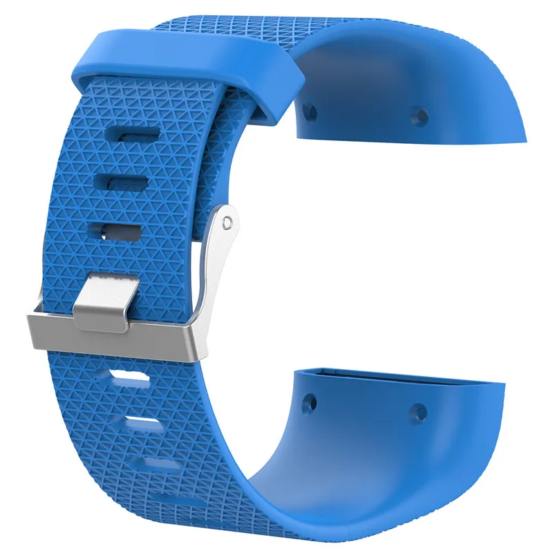 Замена силиконовые часы наручные ремешок для Fitbit браслета из нержавеющей стали