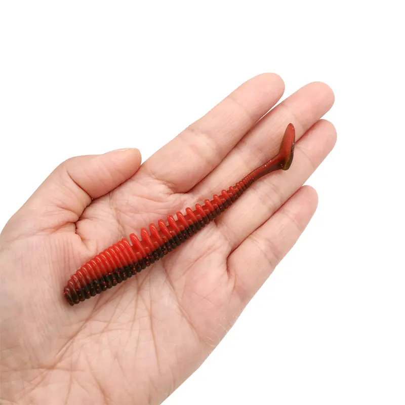 5pcs Soft Fishing Lure Silicone Bait Shad 11cm 5.2g Swimbait Vivid Pike Bass Artificial Tackle | Спорт и развлечения