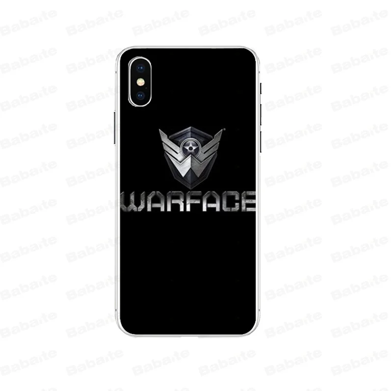 Для iphone 11 Warface Прекрасный чехол для Apple iPhone 7 6 6S Plus X XS MAX 8 5 5S SE XR Чехлы мобильных