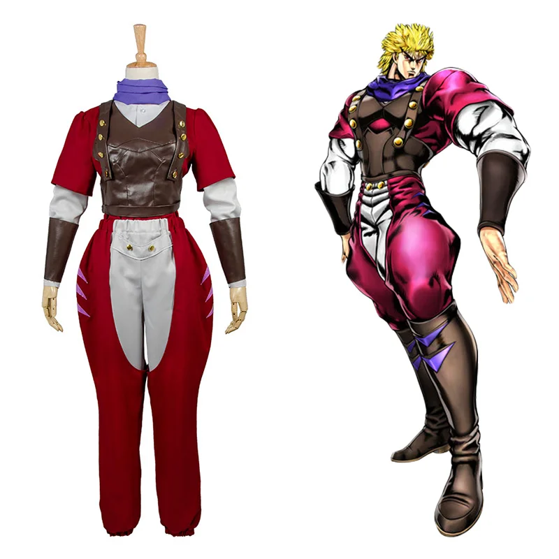 Костюм для косплея Необычные приключения Джоджо PB Dio Brando Phantom Eyes of Heaven полный