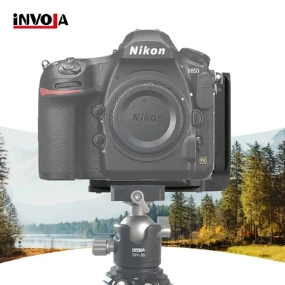 Быстросъемная L образная пластина/L образный кронштейн для nikon d850 D850 Вертикальная