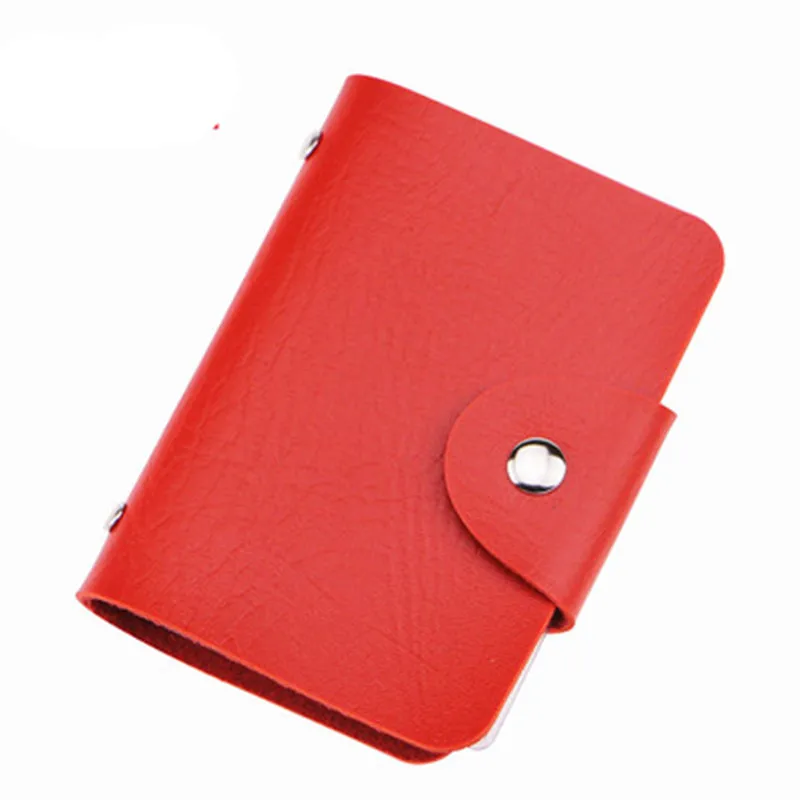 24 Card Slots Double Sided Plastic Holder Small Size Multicolor Business Pack Bus Bag Women Purses Men Wallet | Багаж и сумки