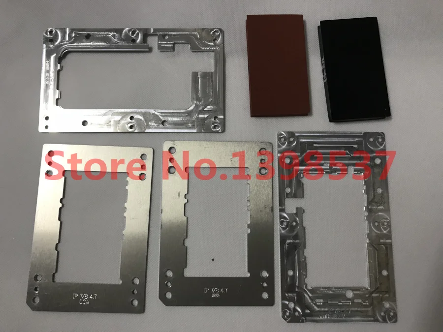 

1set Bezel Frame Lamination Machine mold Refurbishment Mould Metal Mold for iphone 8G 8plus Lcd OCA and polarized light mould