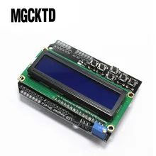 1 шт. ЖК клавиатура Щит 1602 дисплей Модуль для Arduino ATMEGA328 ATMEGA2560 raspberry