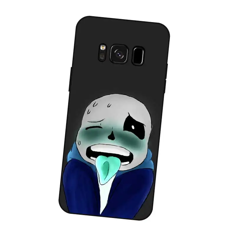 P019 Bleach Cute Black Silicone Case Cover For Samsung Galaxy S5 S6 S7 S8 S9 S10 5G S10E S11 S11E Lite Edge Plus |