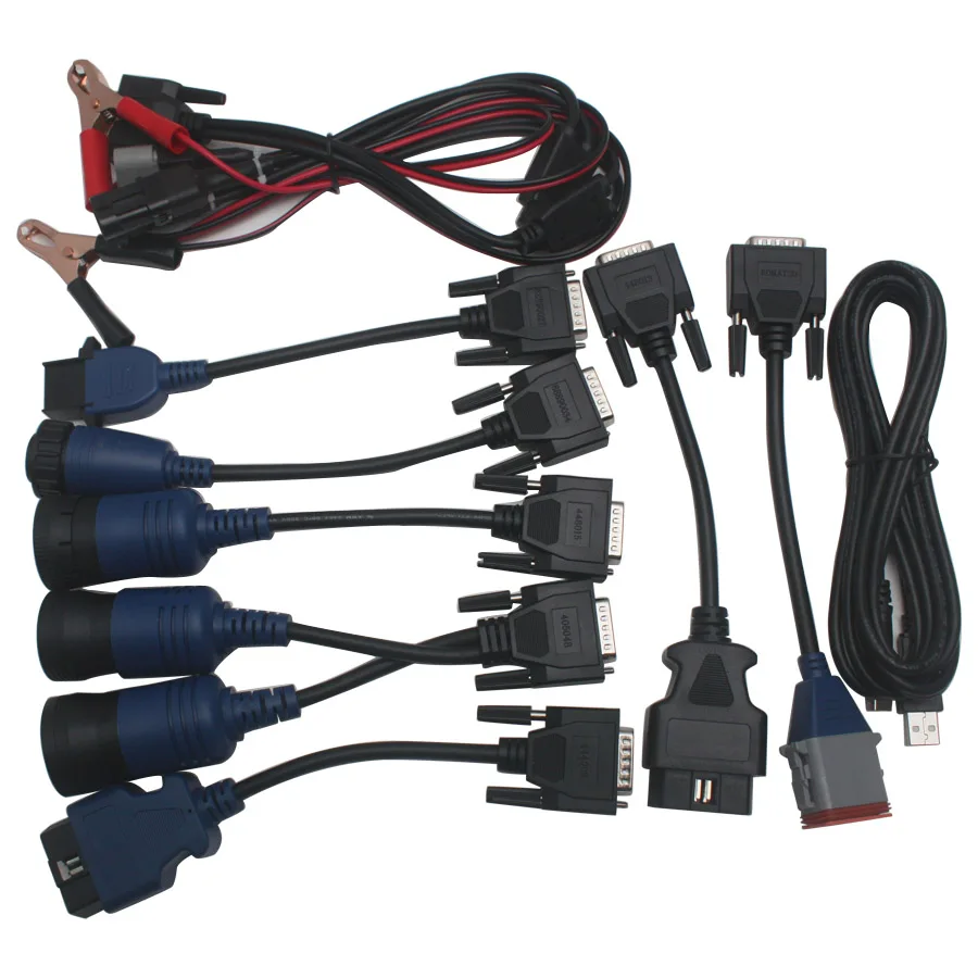 9 шт. Полный комплект кабелей для Nexiq Usb Link 125032 диагностические соединительные