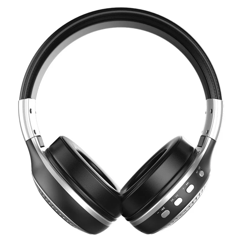 ZEALOT B19 ЖК дисплей беспроводные Bluetooth наушники стерео Hi Fi гарнитура с микрофоном FM