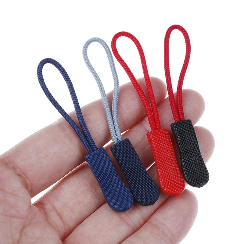 

20Pcs/lot Zipper Pull Puller End Fit Fixer Zip Cord Tab Replacement Clip For Your Backpack Bags