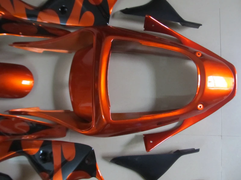Комплект обтекателей OEM для Kawasaki ninja ZX 6R 2000 2001 2002 ZX6R 00 01 02 комплект из АБС-пластика