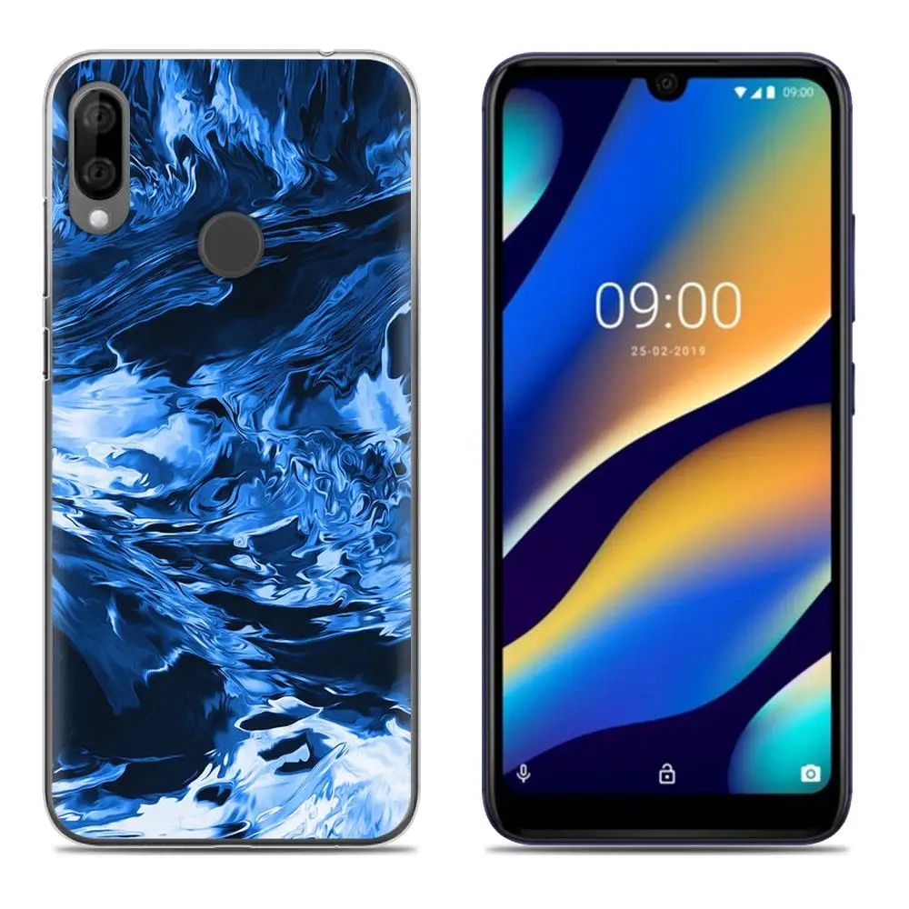 10 Задняя крышка для телефона Wiko View 3 Lite 6,09-дюймовый Стильный дизайнерский чехол для телефона разноцветный окрашенный мягкий чехол для телефона - Цвет: 10