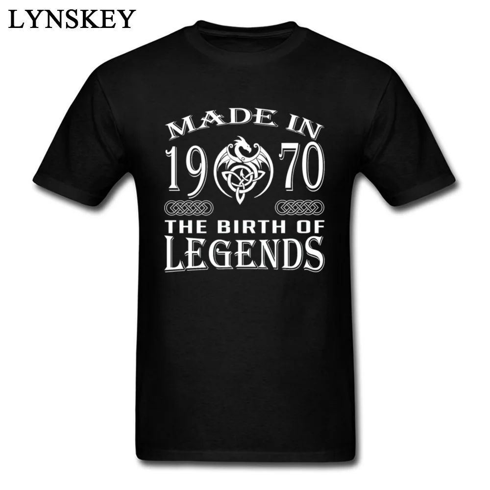 Бесплатная доставка футболка с надписью Birth Of Legends Мужская в подарок 100%