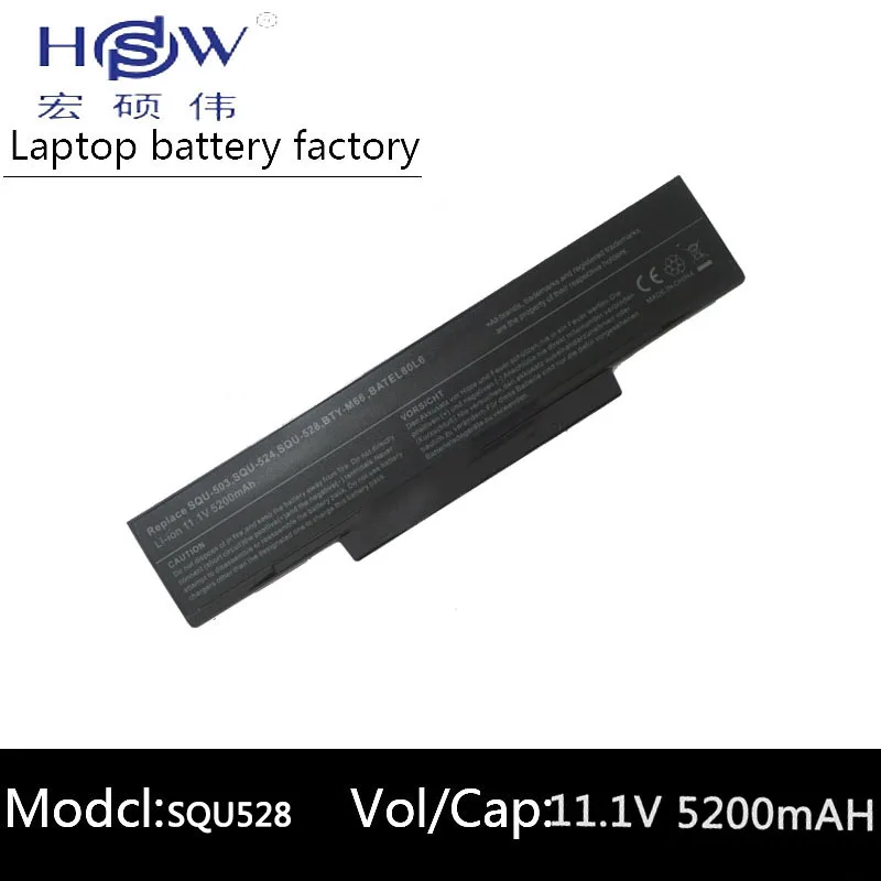 HSW аккумуляторная батарея для 3UR18650F 2 QC 11 90 NE51B2000 90NITLILD4SU1 A32 F3 F2 Z94 NFV6B1000Z bateria|battery