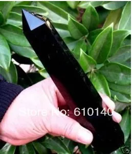 Коллекционные предметы натуральный черный длинный кварц кристалл точечное
