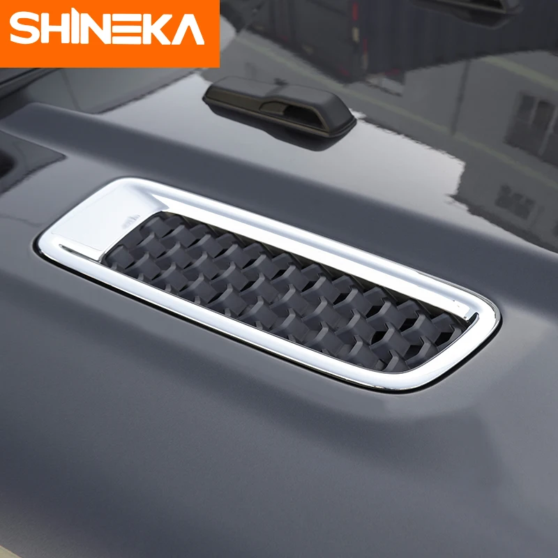 Автомобильная наклейка SHINEKA s для Jeep Wrangler JL 2018 + декоративная накладка на