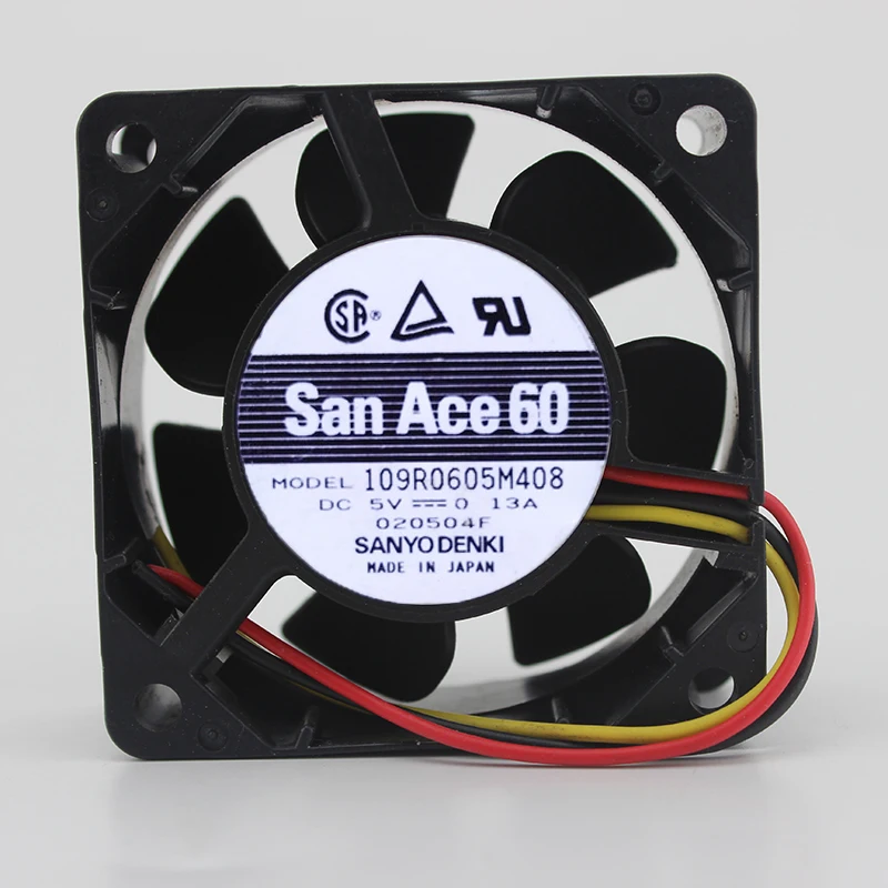 6025 5v 0.13A 6 CM/cm бесшумный шариковый вентилятор 109R0605M408|6cm fan|silent fanchassis fan |